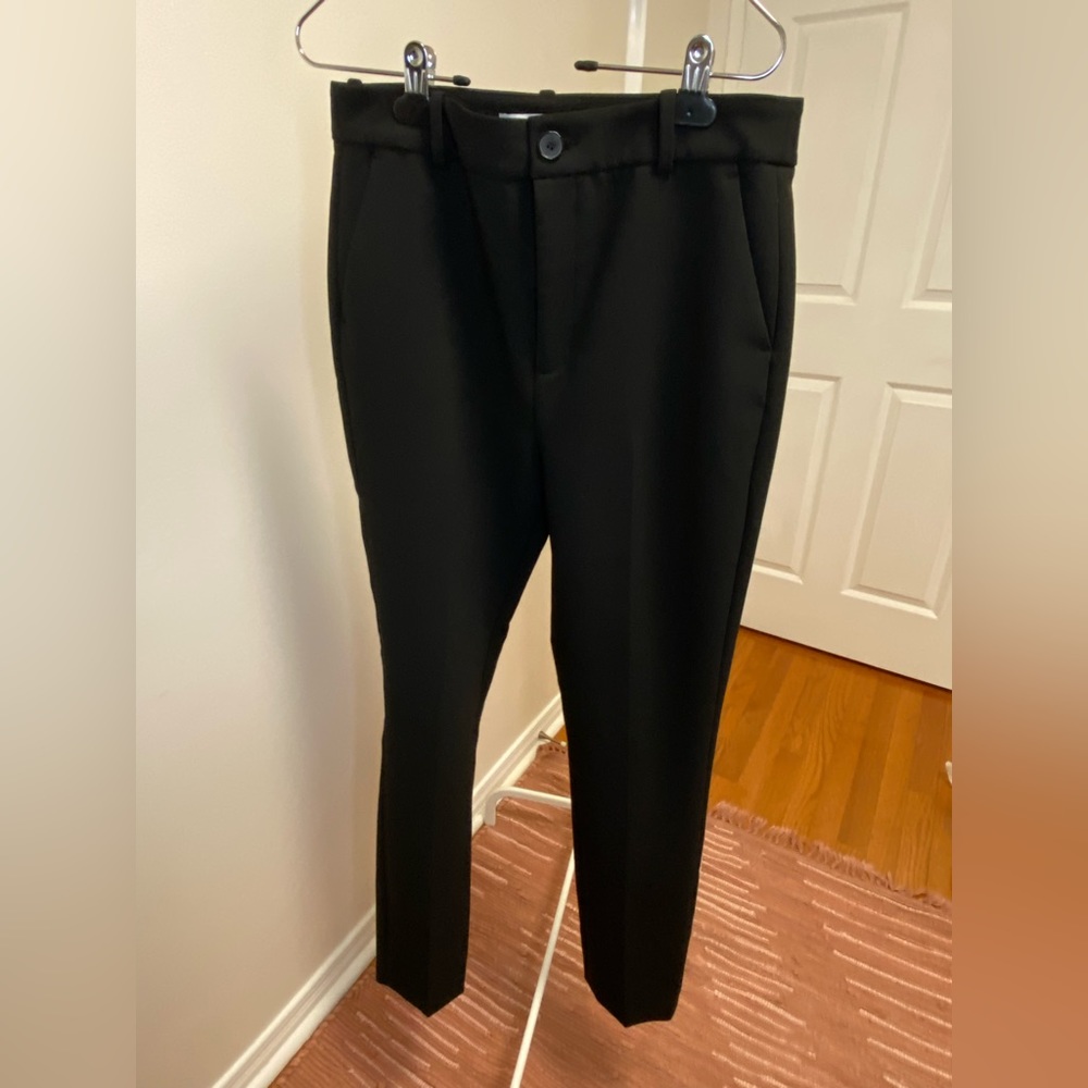 Zara High-Waisted Slim Pants